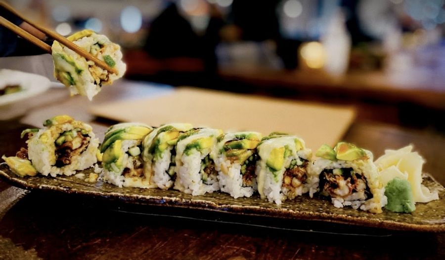 Soft shell crab roll